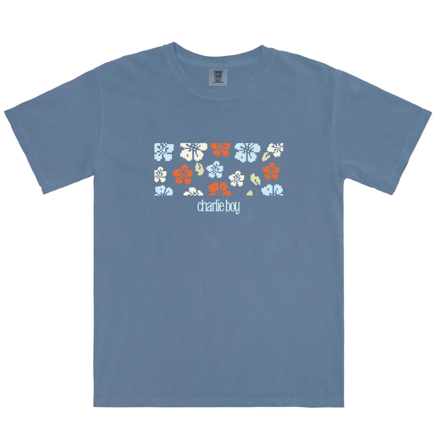Blue Jean front flat lay