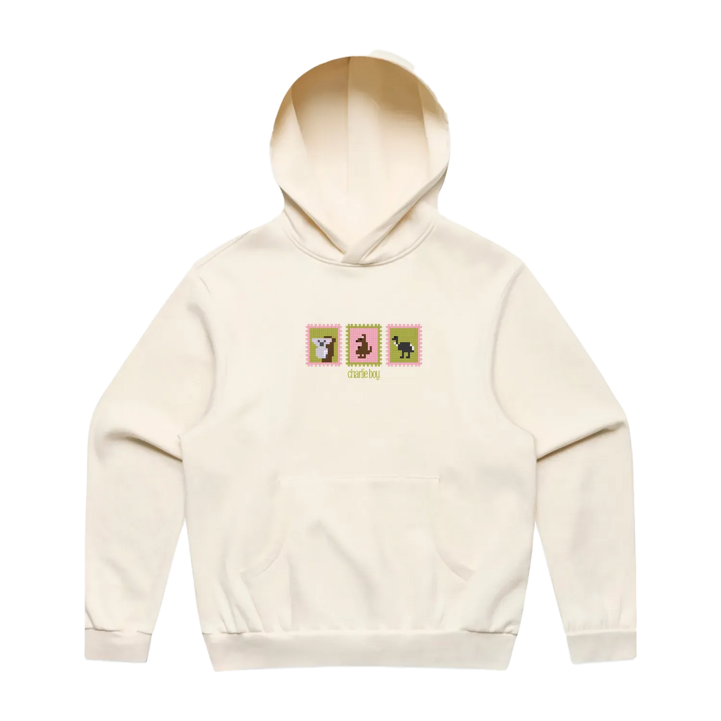 Ecru front flat lay