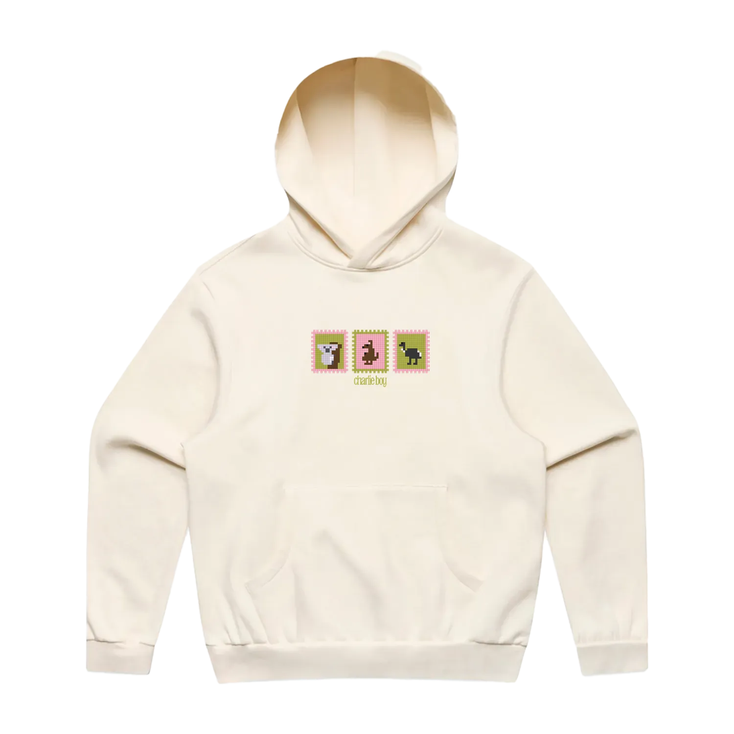 Ecru front flat lay