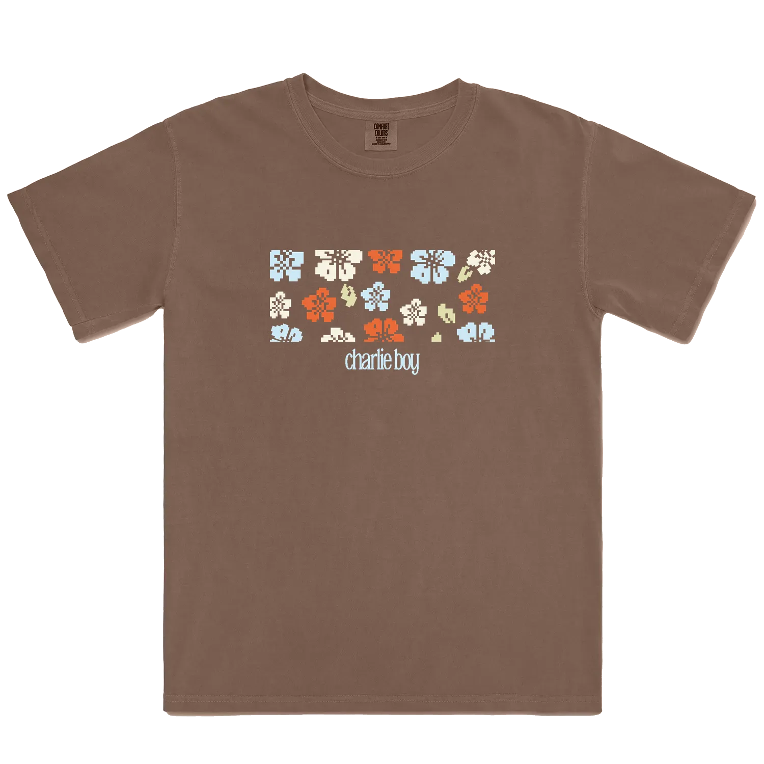 Espresso front flat lay