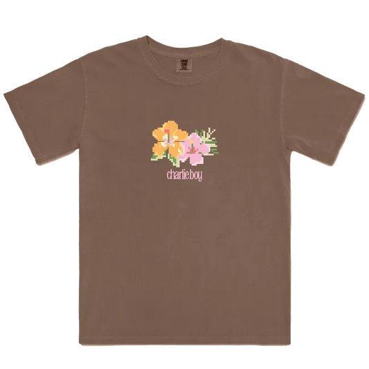 Hibiscus Twins Graphic Tee