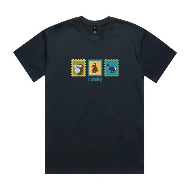 Pixel Stamp Graphic Tee